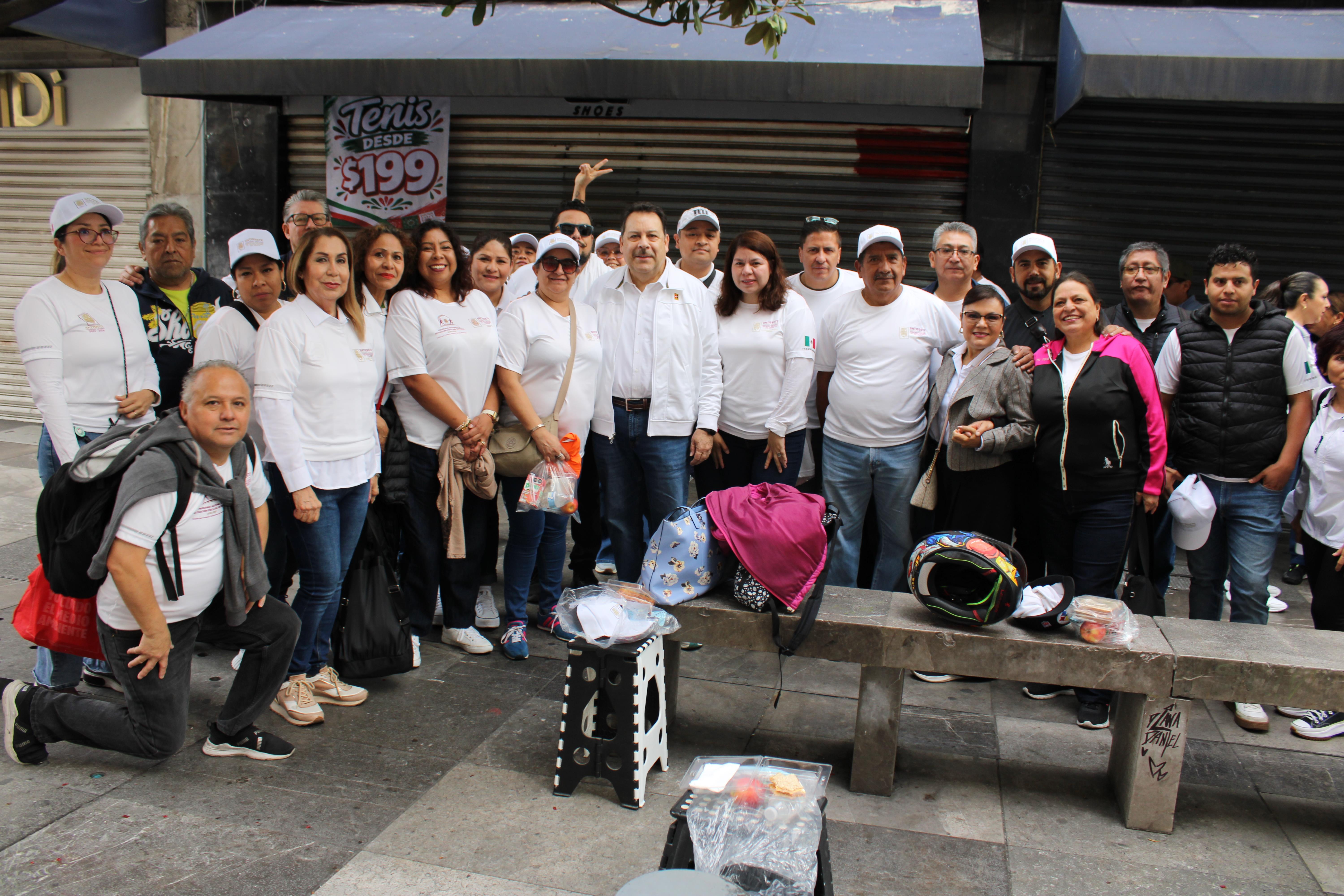 Asamblea informativa de la presidenta Claudia Sheinbaum Pardo en el Zócalo de la Ciudad de México 
